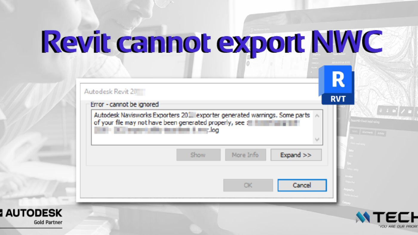 Revit cannot export NWC