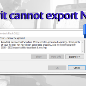 Revit cannot export NWC