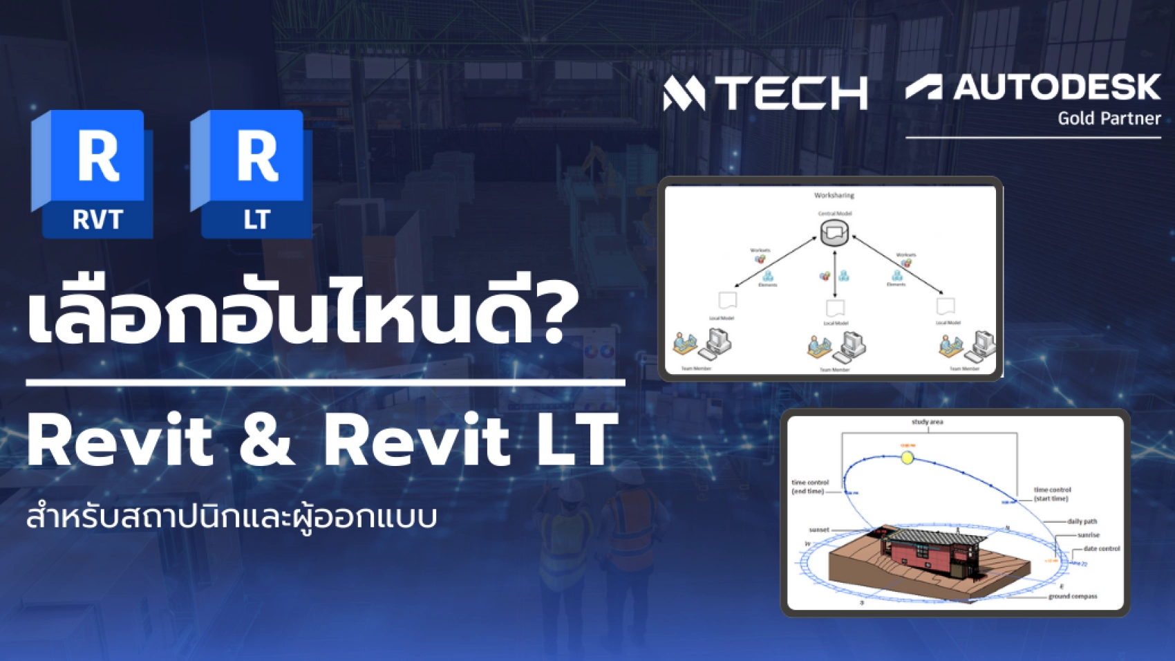 เลือกอันไหนดี ระหว่าง revit & revit LT