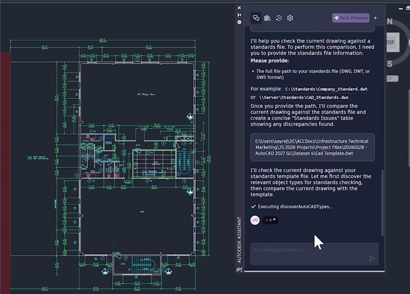 AutoCAD Prompt-driven Workflow